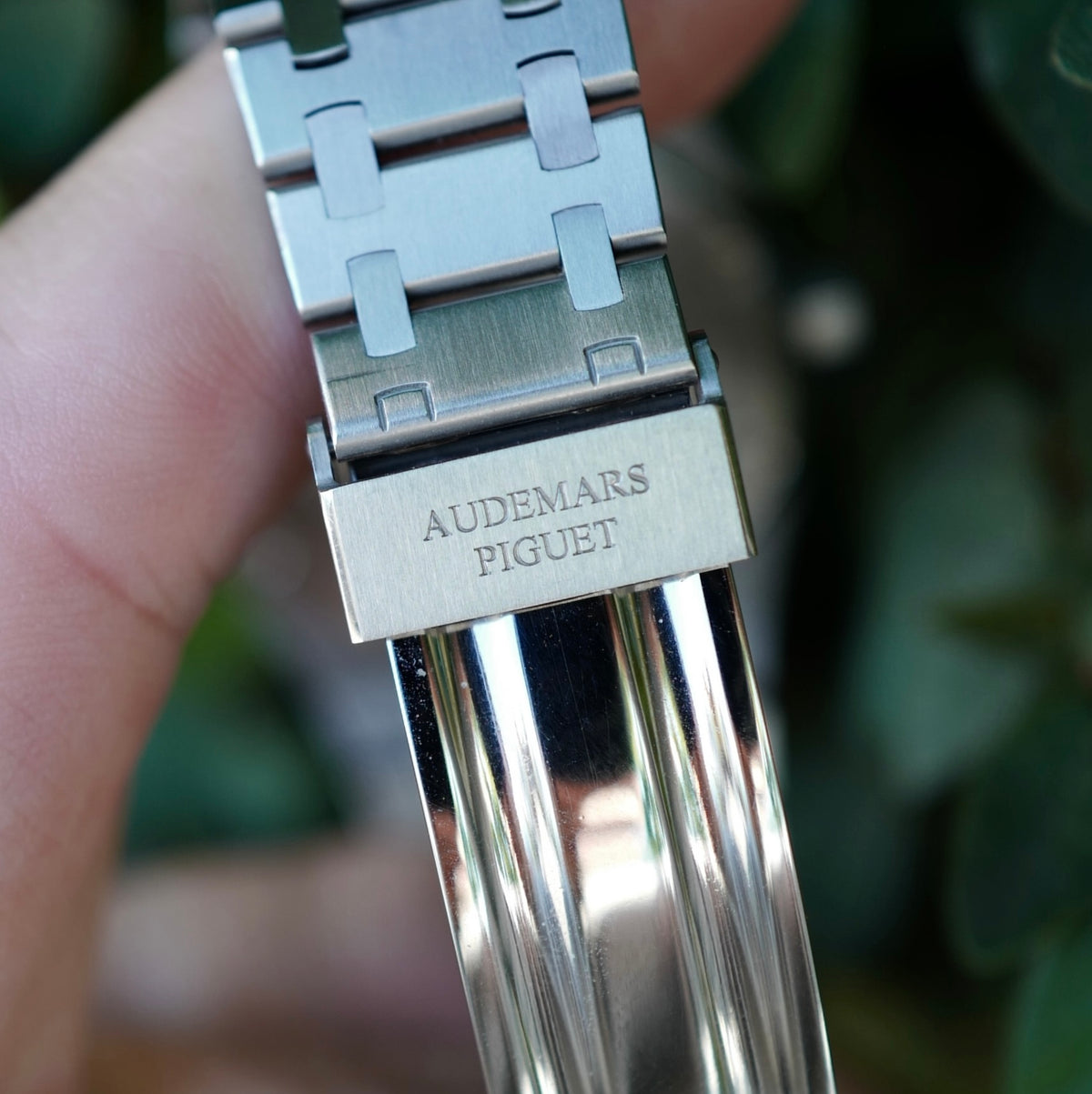 Audemars Piguet Steel Transitional Jumbo Royal Oak Ref. 5402 Rare No Serial Watch (New Arrival)