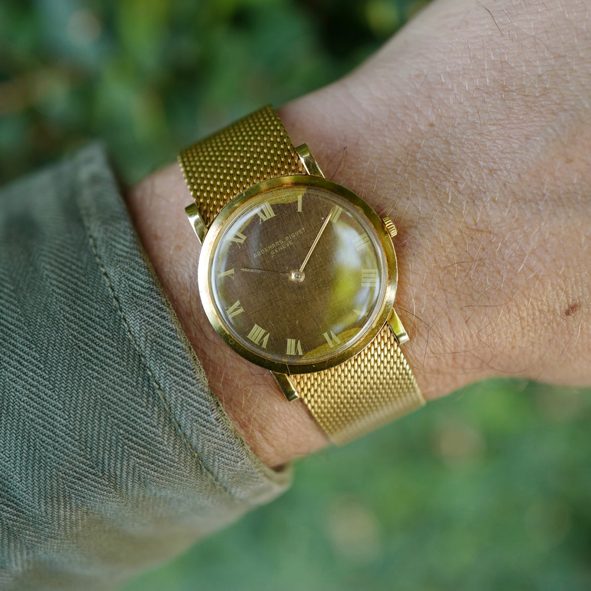 Audemars Piguet Yellow Gold Watch with Tiffany &amp; Co. Bracelet (New Arrival)