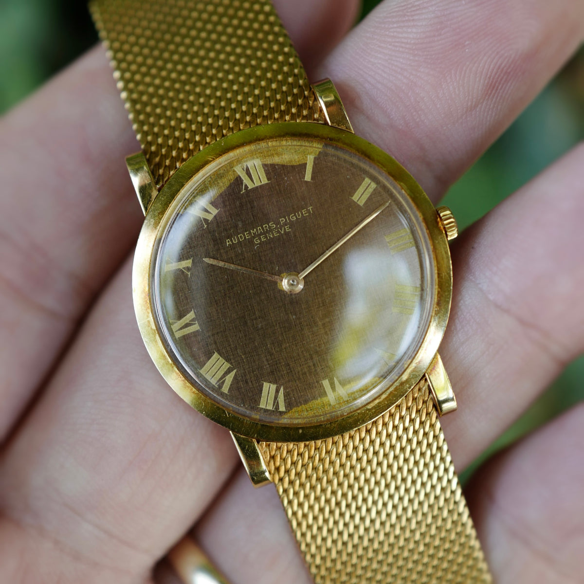 Audemars Piguet Yellow Gold Watch with Tiffany &amp; Co. Bracelet (New Arrival)