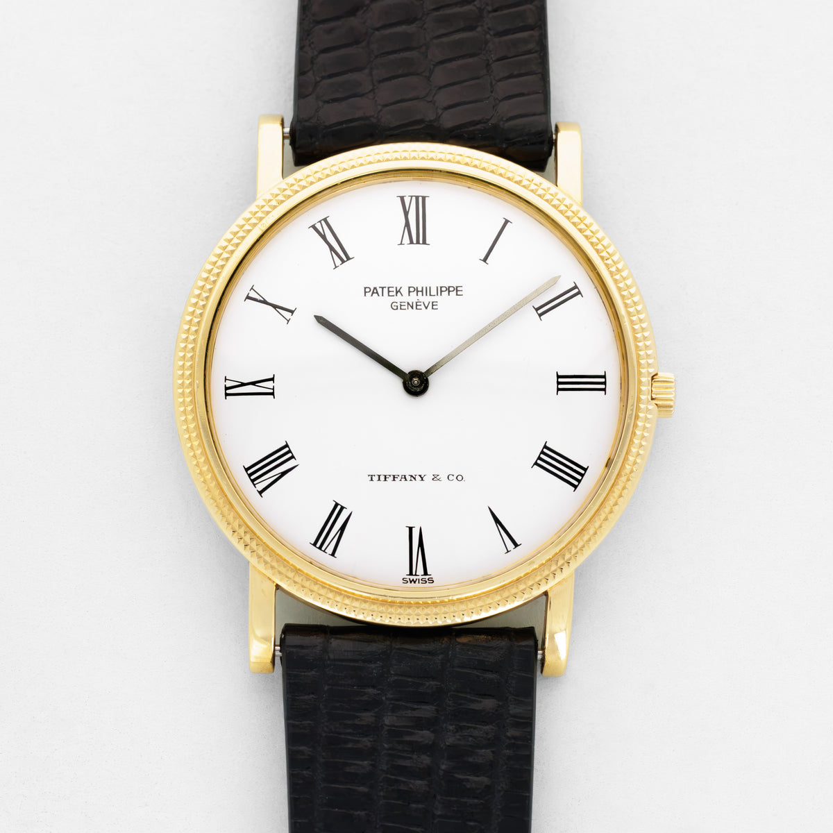 Patek Philippe Yellow Gold Calatrava Watch Ref. 3520, Retailed by Tiffany &amp; Co.