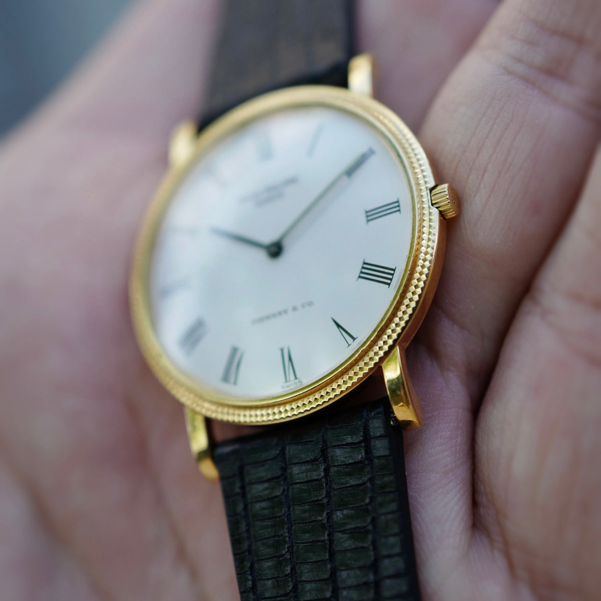 Patek Philippe Yellow Gold Calatrava Watch Ref. 3520, Retailed by Tiffany &amp; Co.