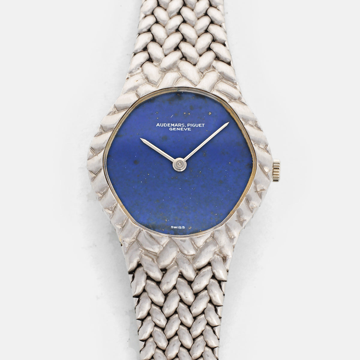 Audemars Piguet Cobra Hexagon with Lapis Dial