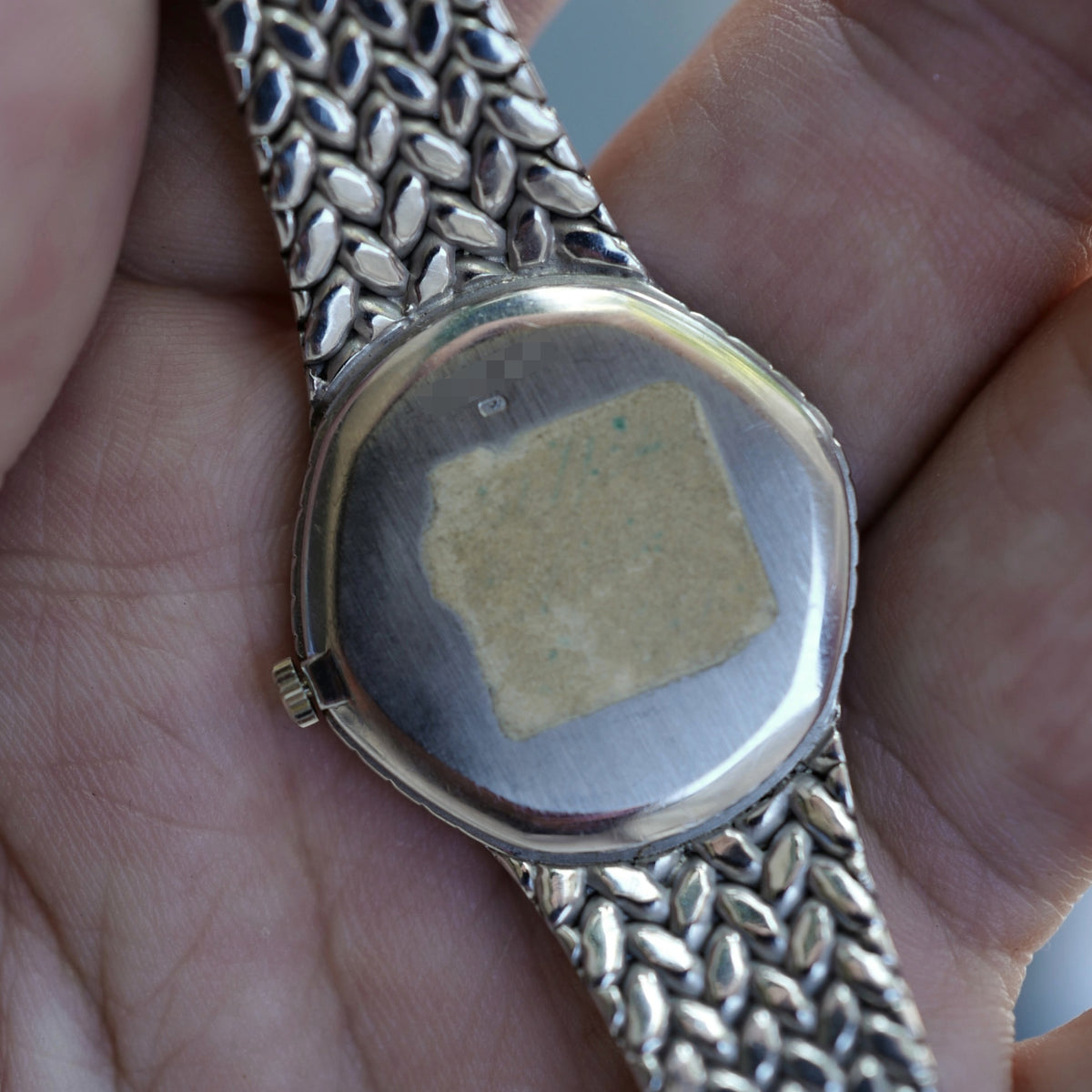 Audemars Piguet Cobra Hexagon with Lapis Dial