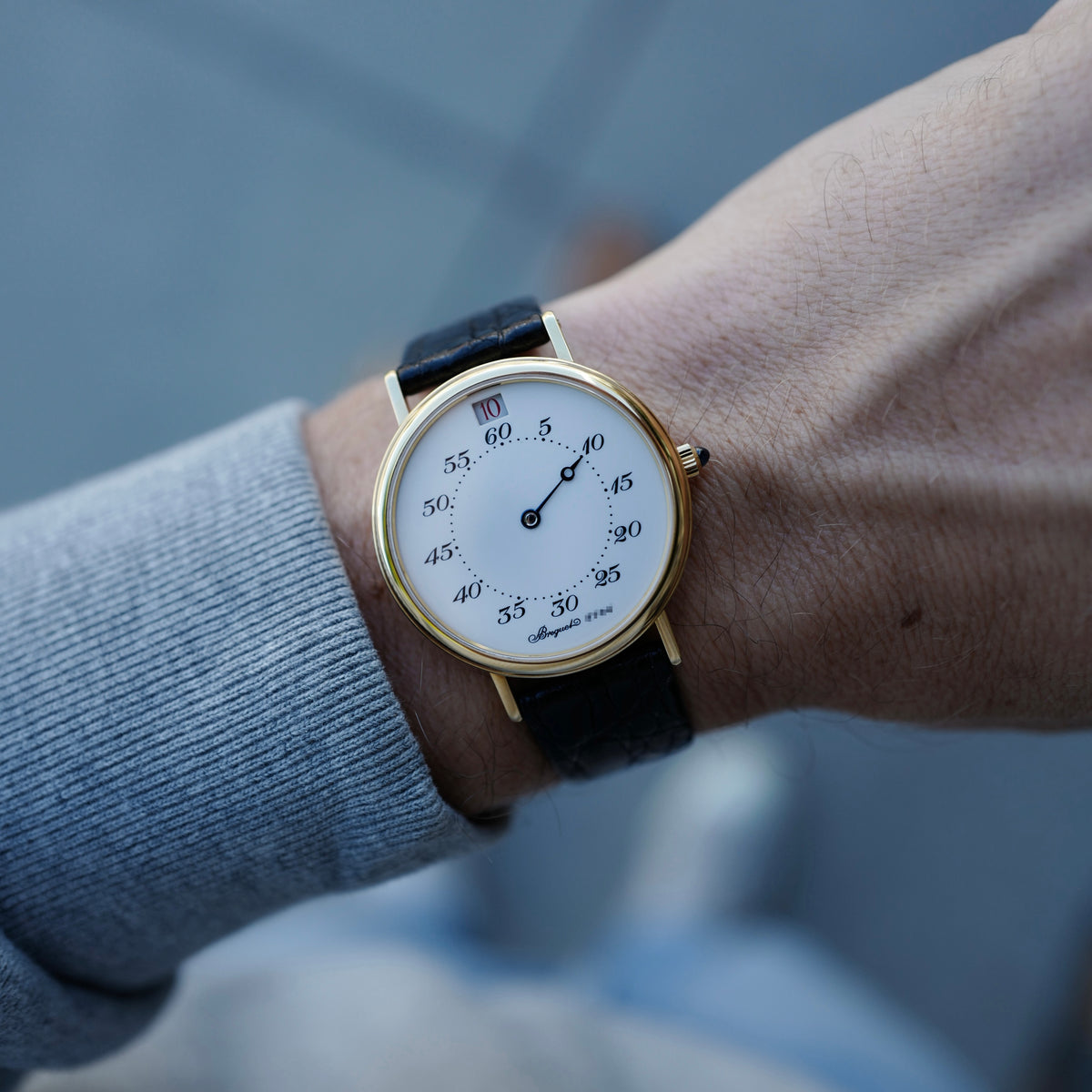 Breguet Yellow Gold Classique Heures Sautantes Jump Hour Ref. 3420 (New Arrival)