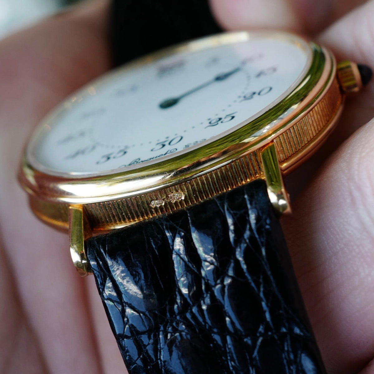 Breguet Yellow Gold Classique Heures Sautantes Jump Hour Ref. 3420 (New Arrival)