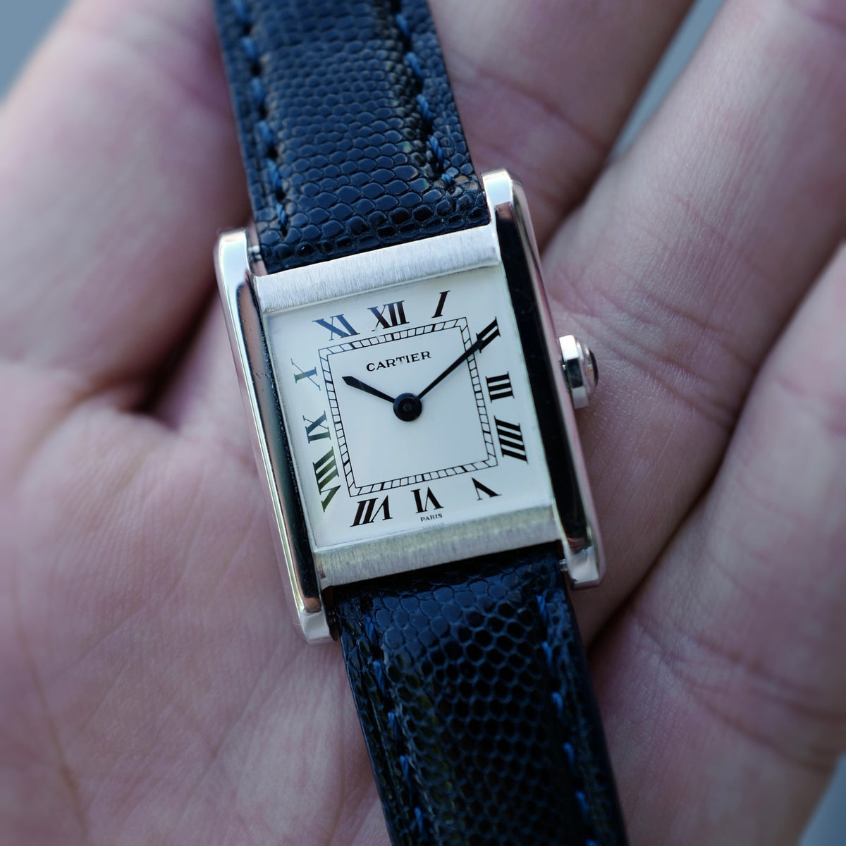 Cartier - Cartier White Gold Tank Normale Ref. 78092 - The Keystone Watches