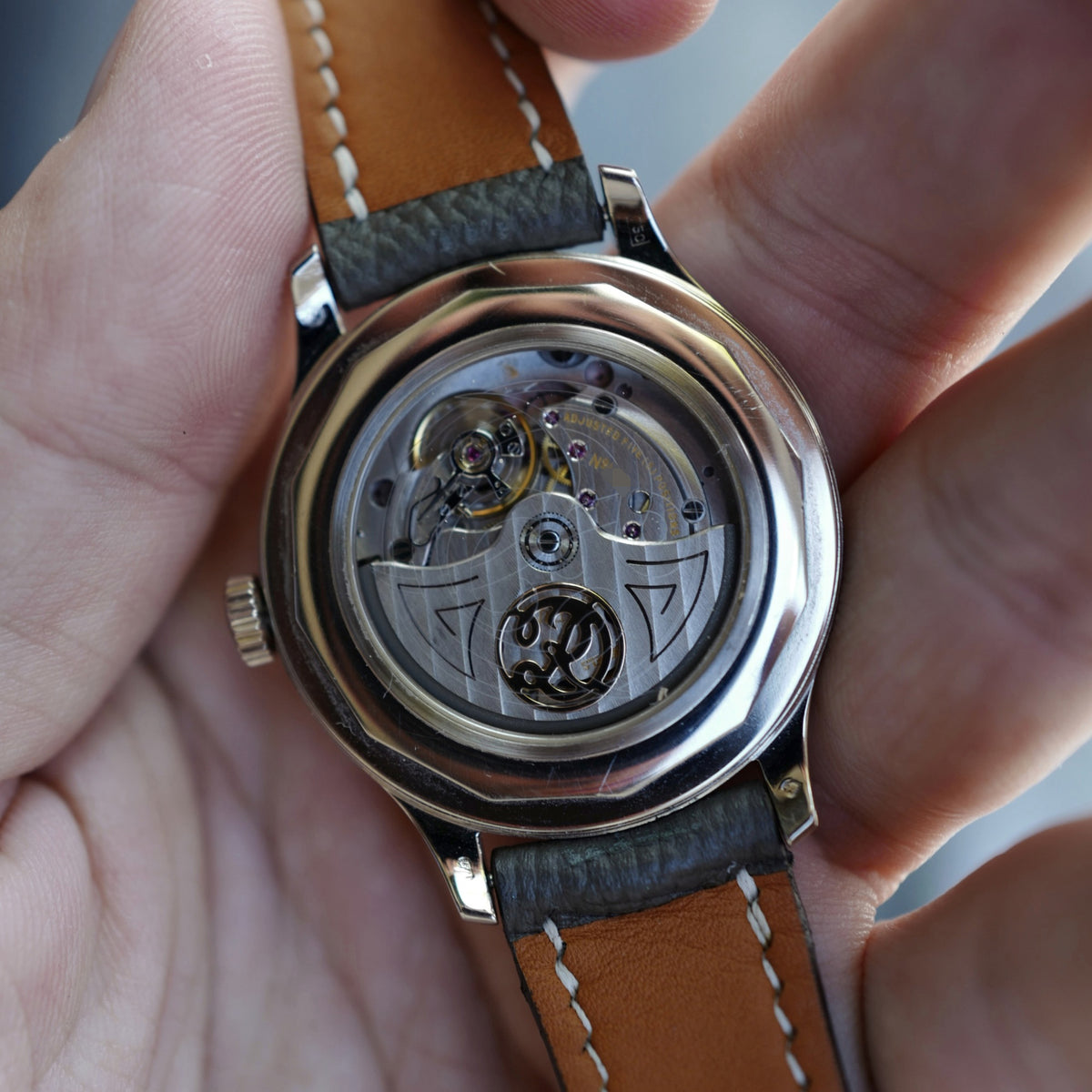 Roger Dubuis White Gold Hommage H37 with White Breguet Numeral Dial