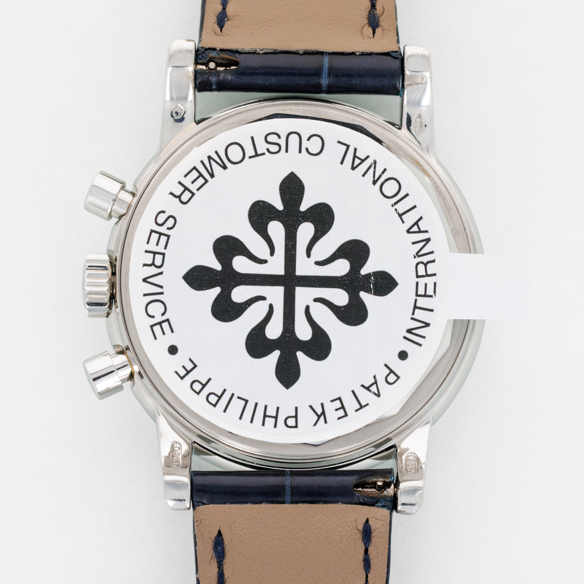 Patek Philippe Platinum Perpetual Calendar Black Dial Watch Ref. 3970