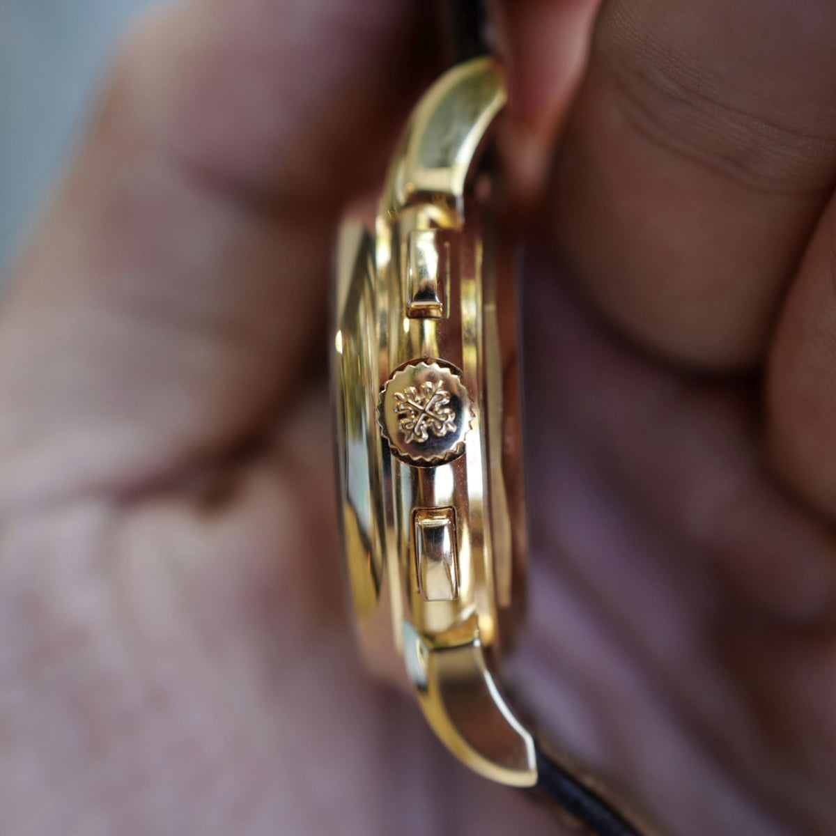 Patek Philippe Pink Gold Perpetual Calendar Chronograph Watch Ref. 5970 (Archive and Second Caseback)