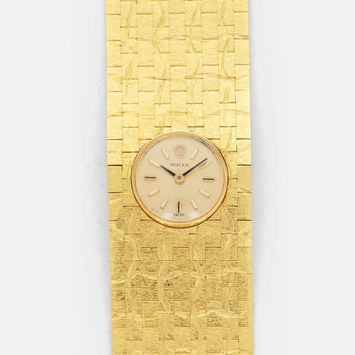 Rolex Yellow Gold Bracelet Watch, Made in England