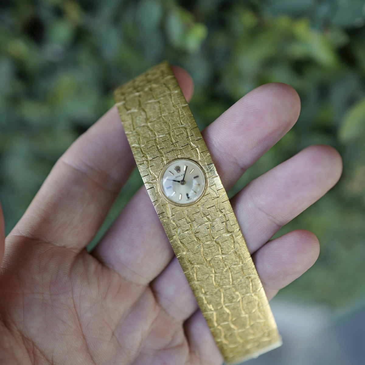 Rolex Yellow Gold Bracelet Watch, Made in England