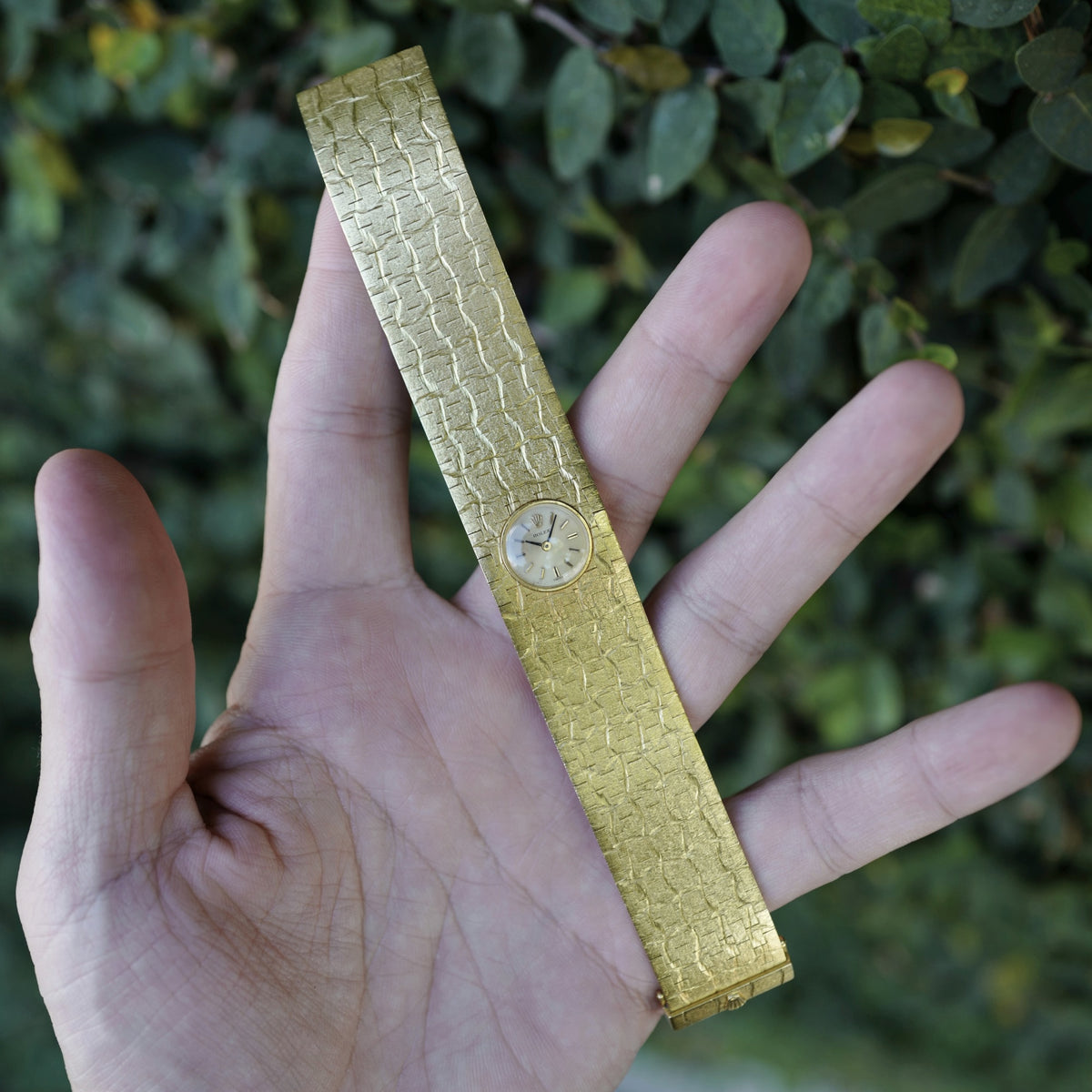 Rolex Yellow Gold Bracelet Watch, Made in England