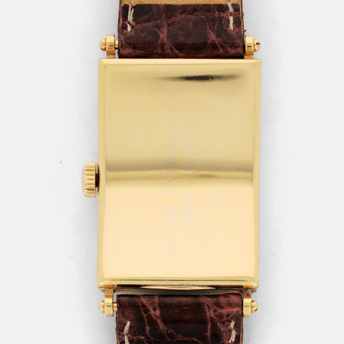 Patek Philippe Yellow Gold Rectangular Watch, Retailed by Tiffany &amp; Co. Ref. 431, Circa 1926