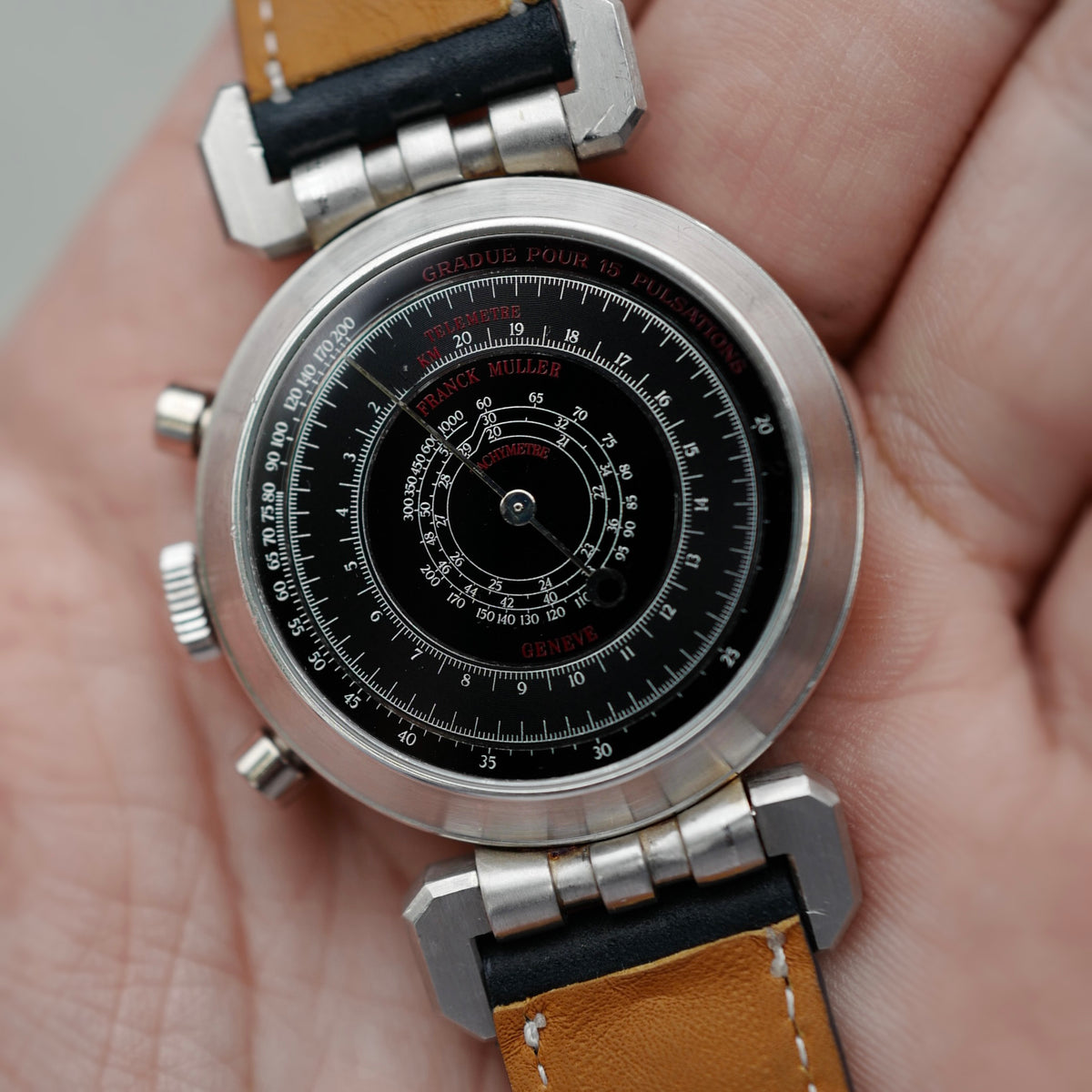 Franck Muller Platinum Perpetual Calendar Retrograde Tachymeter Chronograph