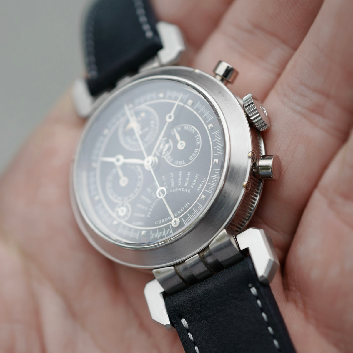 Franck Muller Platinum Perpetual Calendar Retrograde Tachymeter Chronograph
