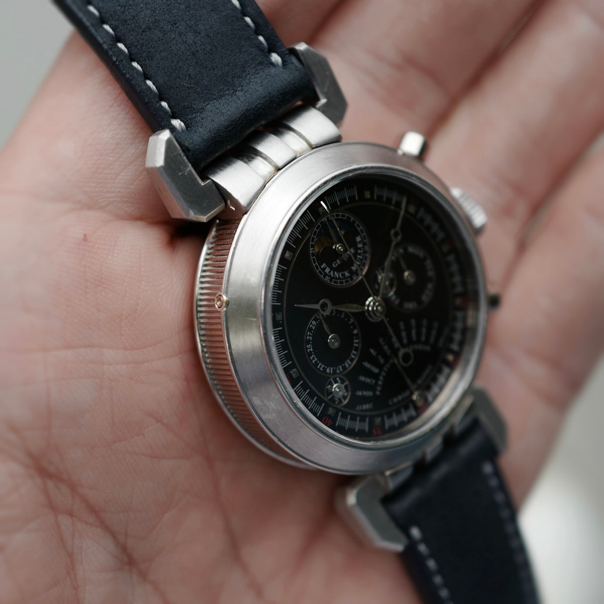 Franck Muller Platinum Perpetual Calendar Retrograde Tachymeter Chronograph