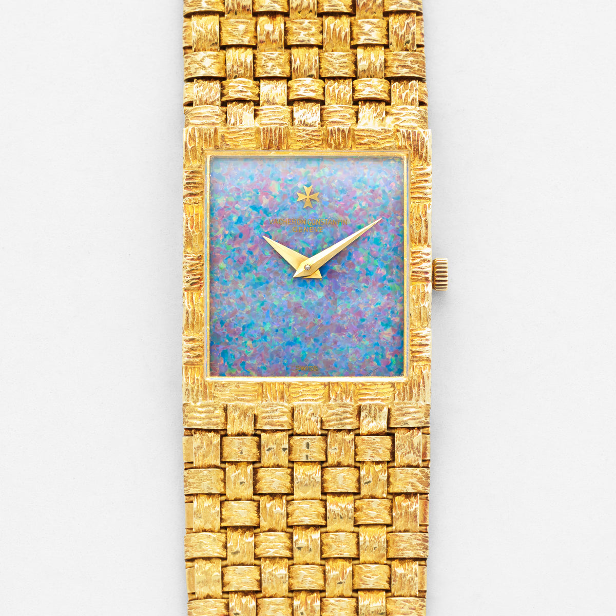 Vacheron Constantin Yellow Gold Opal Dial Bracelet Watch Ref. 33030