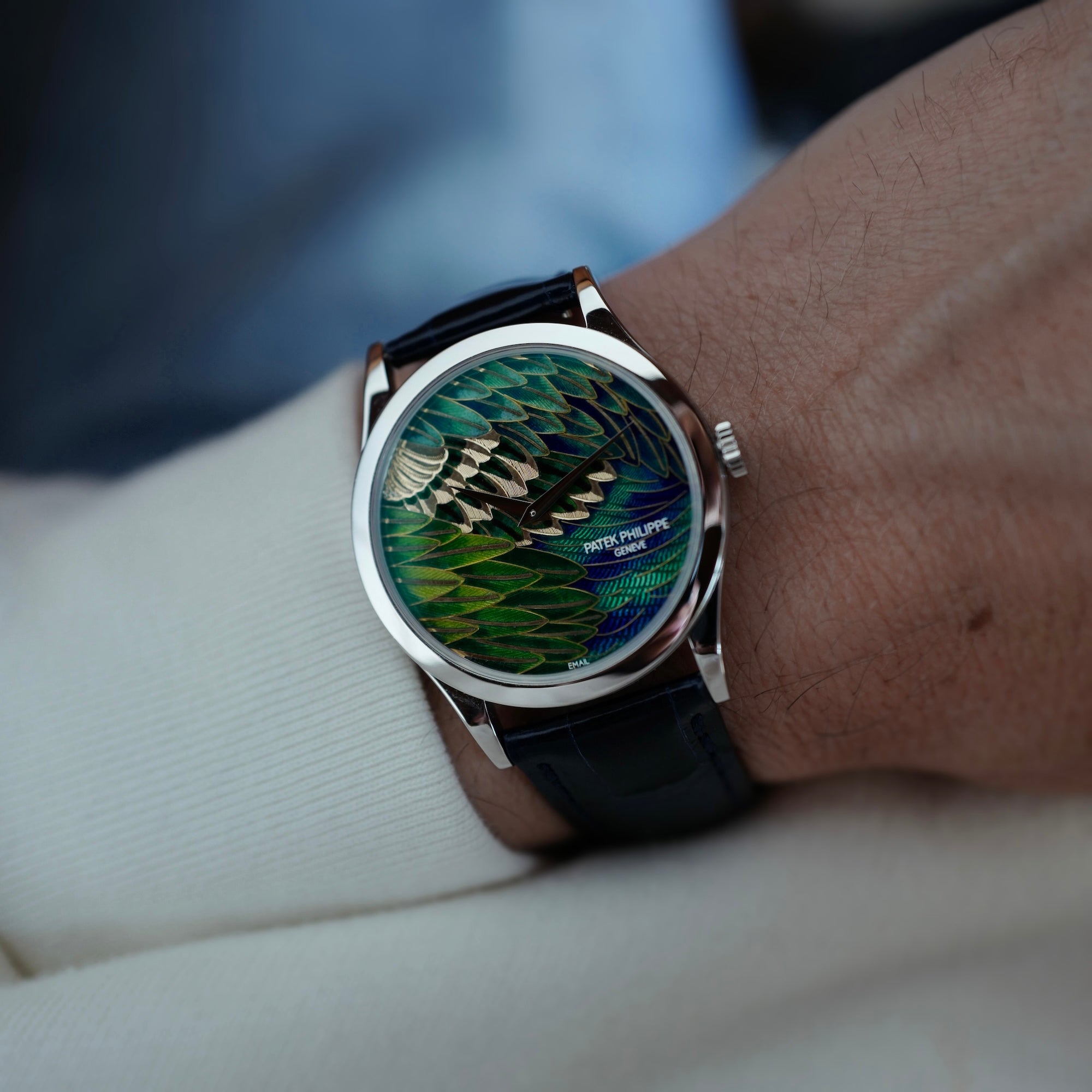 Patek Philippe Cloisonne Calatrava 5077 