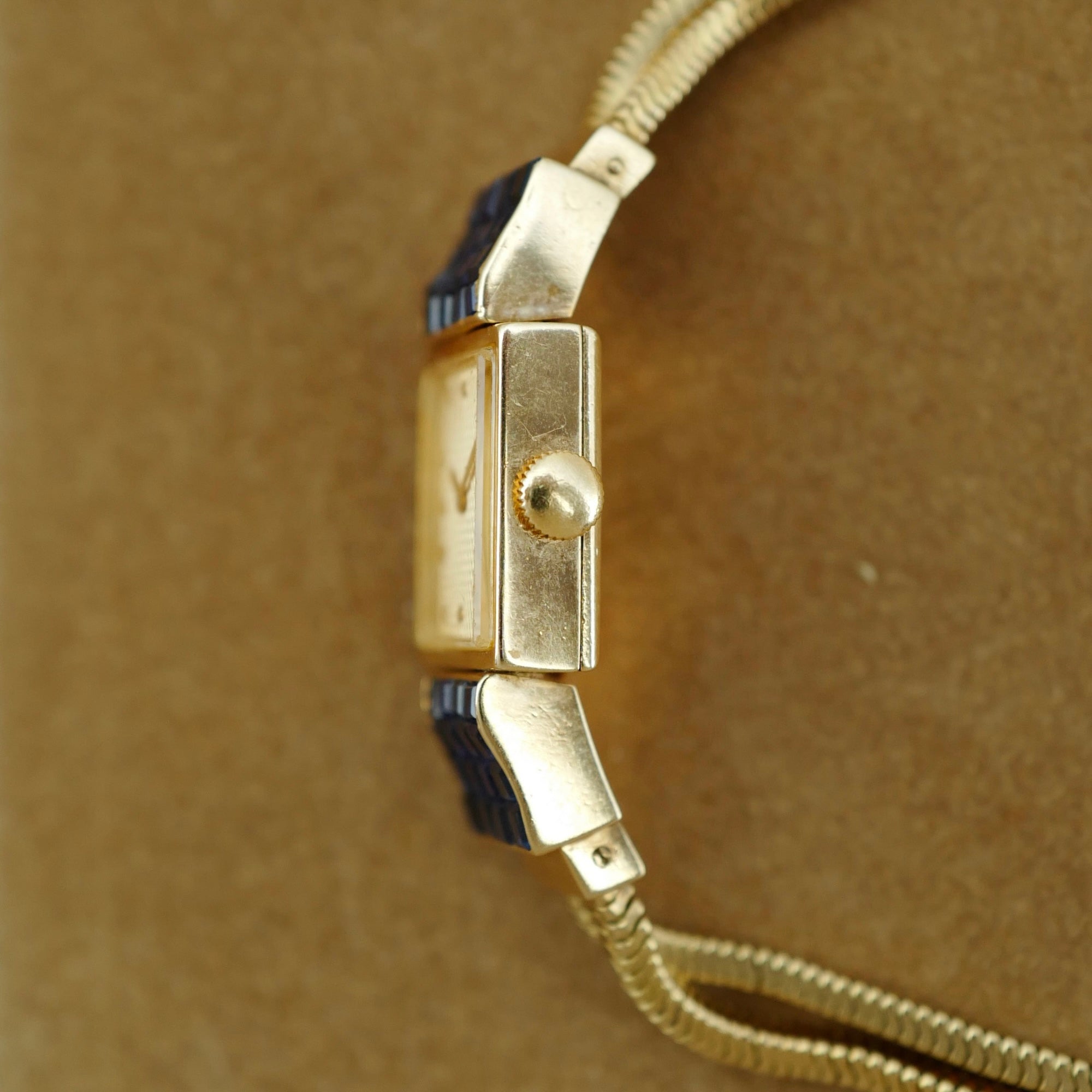 Boucheron - Boucheron Yellow Gold Invisible Set Sapphire Watch (New Arrival) - The Keystone Watches