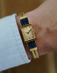 Boucheron - Boucheron Yellow Gold Invisible Set Sapphire Watch (New Arrival) - The Keystone Watches