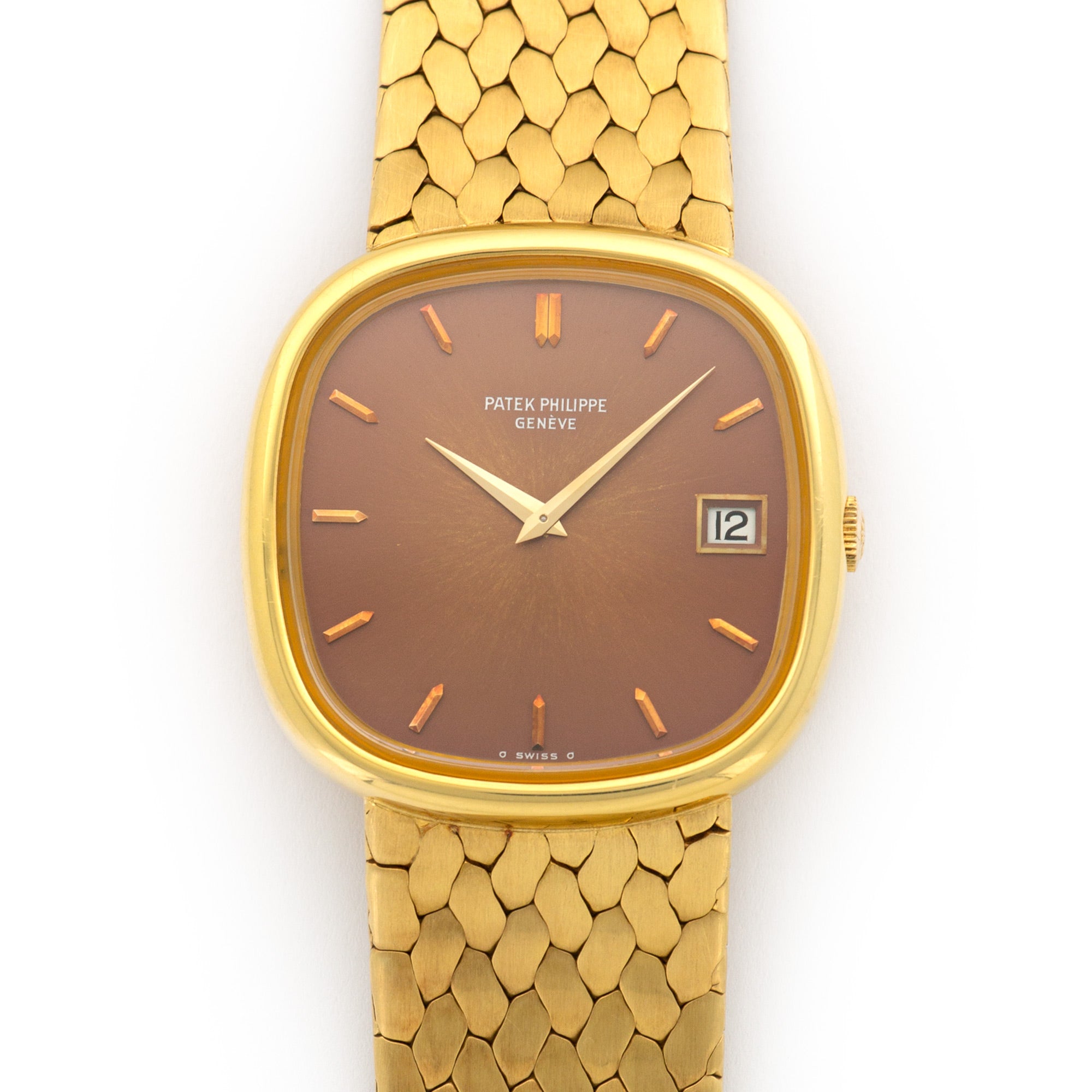 Patek Philippe - Patek Philippe Yellow Gold Automatic Bracelet Watch Ref. 3604 - The Keystone Watches