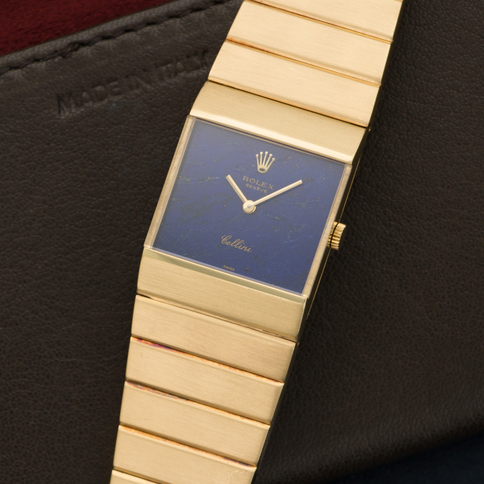 Rolex - Rolex Yellow Gold Queen Midas Lapis Watch Ref. 4314 - The Keystone Watches