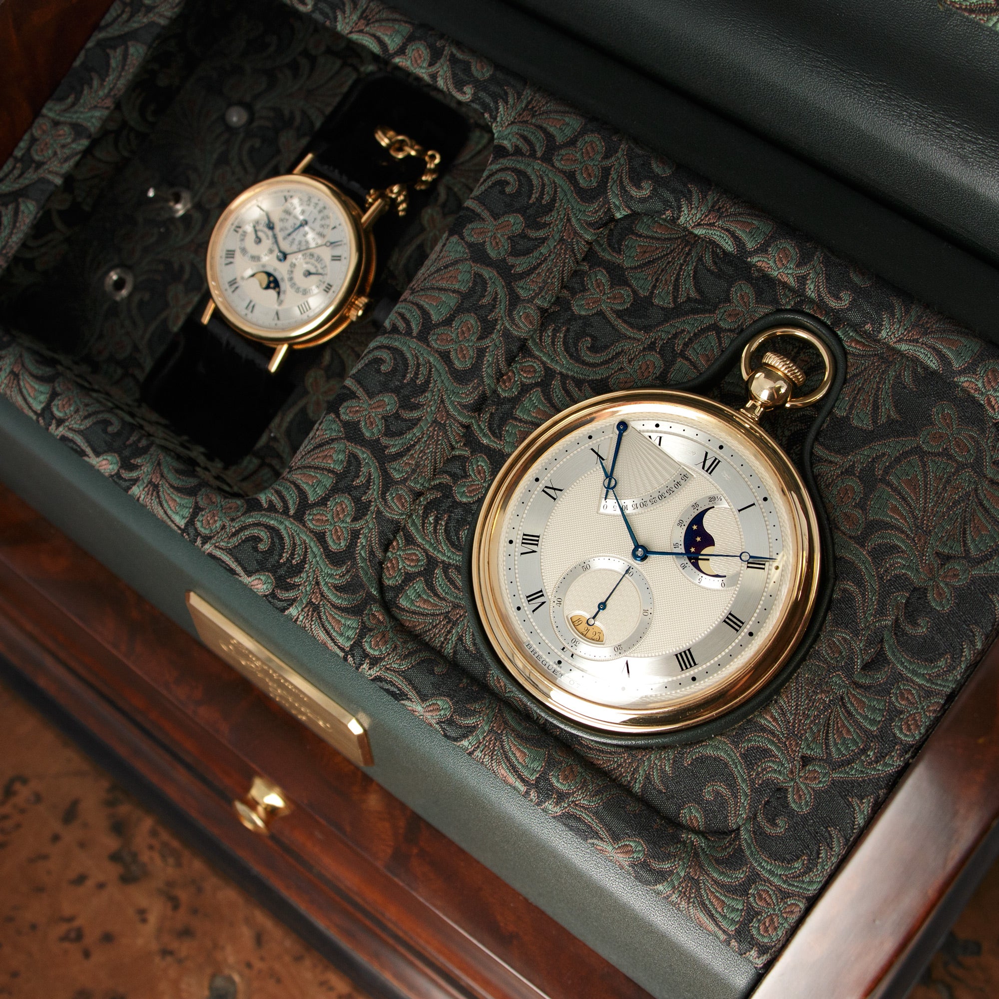 Breguet - Breguet Yellow Gold Minute Repeating Perpetual Subscription Set - The Keystone Watches