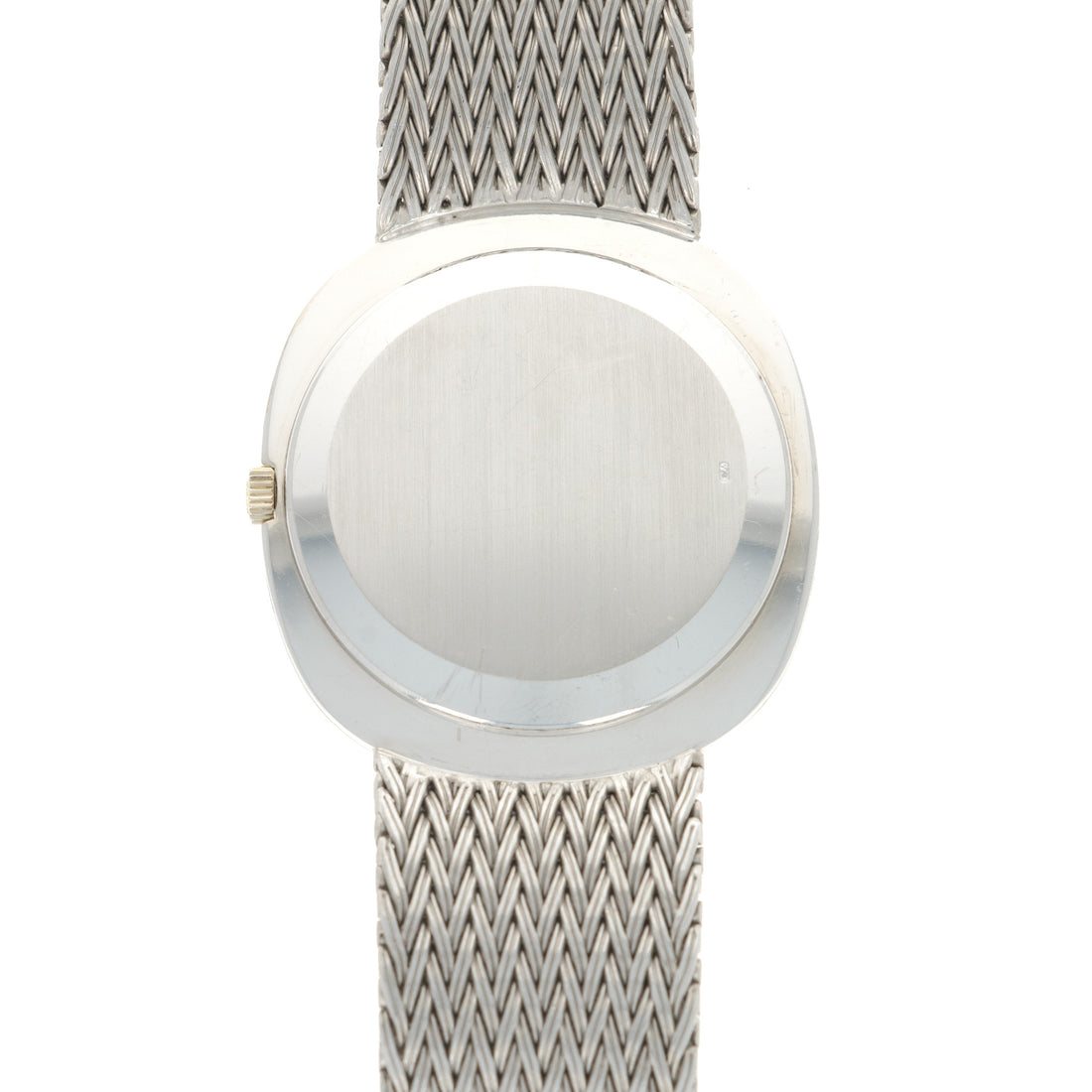 Patek Philippe White Gold Automatic Oval Bracelet Watch Ref. 3589