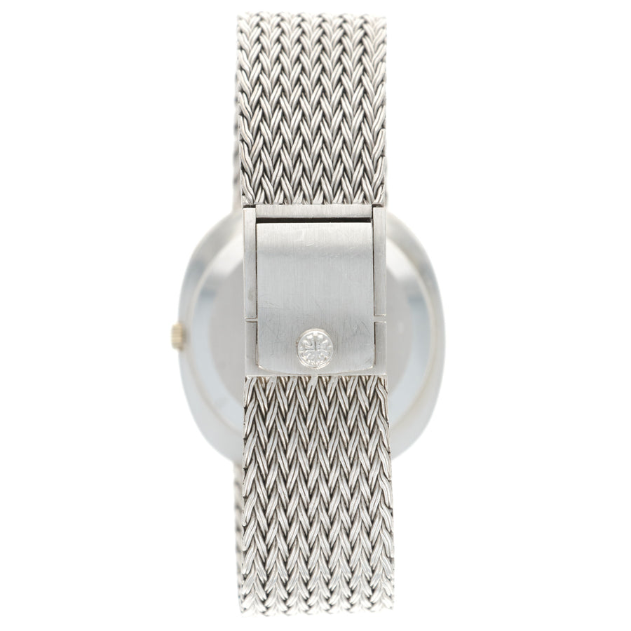 Patek Philippe White Gold Automatic Oval Bracelet Watch Ref. 3589