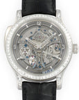 Jaeger LeCoultre - Jaeger LeCoultre Platinum Master Control Minute Repeater Baguette Diamond Watch - The Keystone Watches