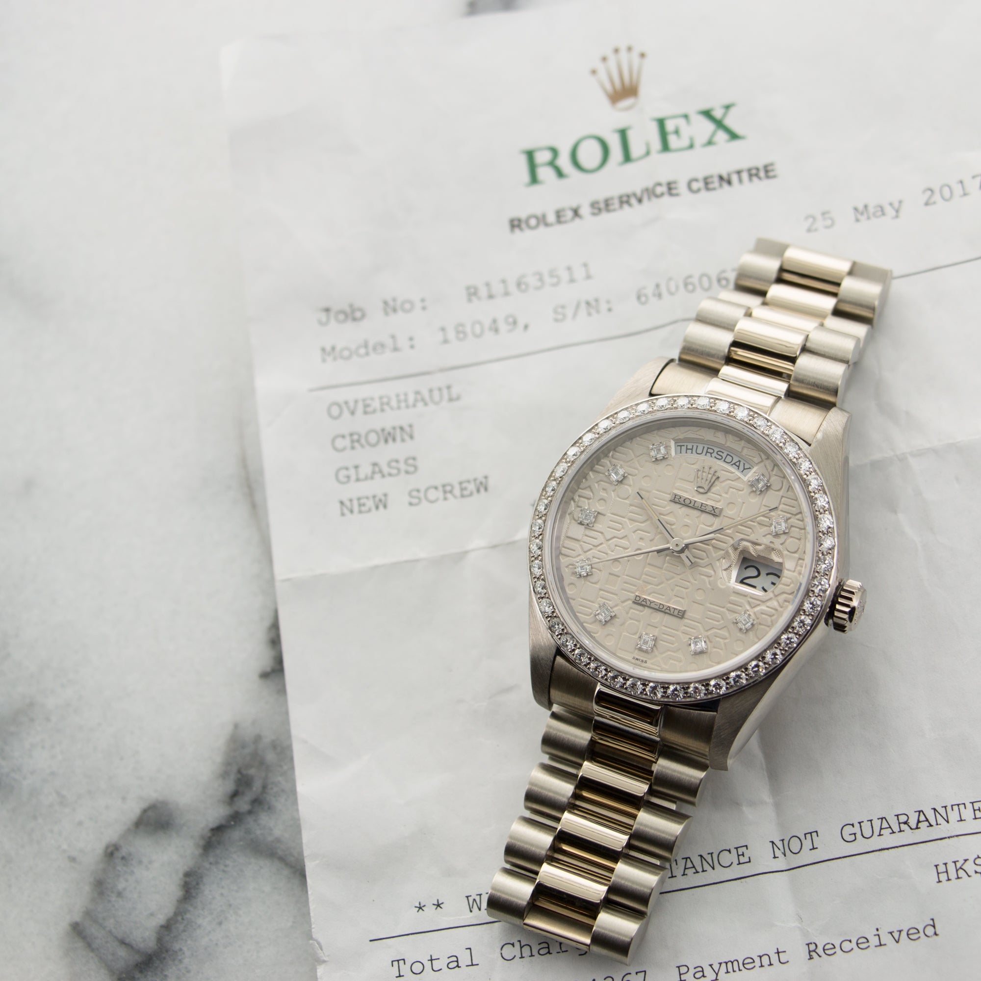Rolex - Rolex Day-Date White Gold Ref. 18049 - The Keystone Watches