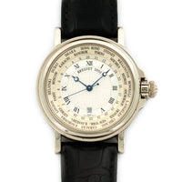 Breguet White Gold Hora Mundi Marine Watch Ref. 3700
