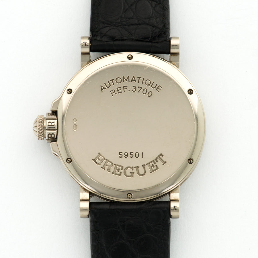Breguet White Gold Hora Mundi Marine Watch Ref. 3700