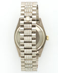 Rolex - Rolex White Gold Day-Date Diamond Bracelet Watch Ref. 18049 - The Keystone Watches