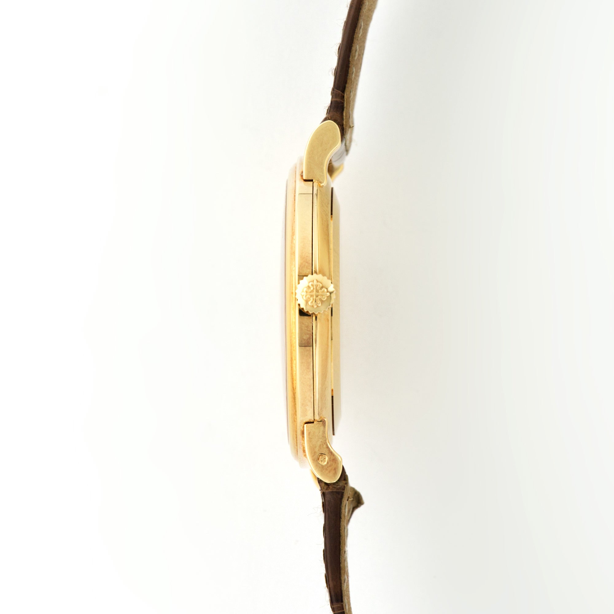 Patek Philippe - Patek Philippe Yellow Gold Officers Grey Roman Dial Ref. 5022 - The Keystone Watches