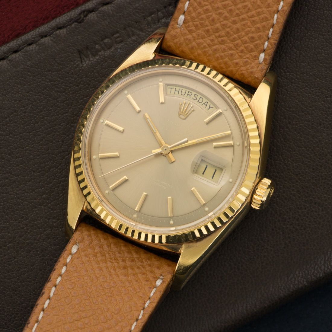 Rolex Yellow Gold Day-Date Watch Ref. 1803