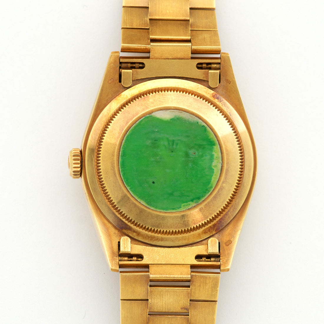 Rolex Yellow Gold Day-Date Baguette Diamond Watch
