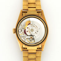 Rolex Yellow Gold Day-Date Baguette Diamond Watch