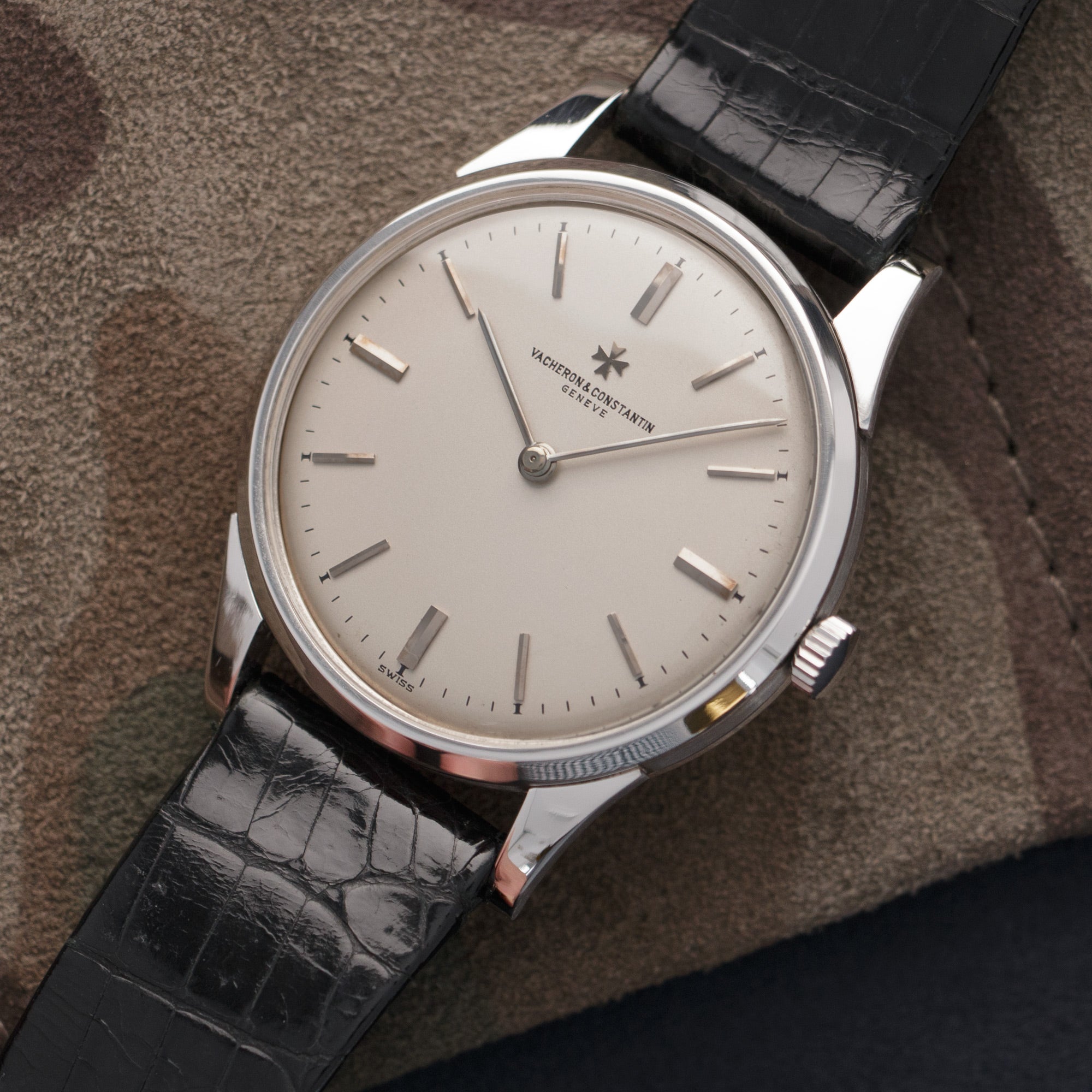 Vacheron Constantin - Vacheron Constantin Platinum Oversized Strap Watch - The Keystone Watches
