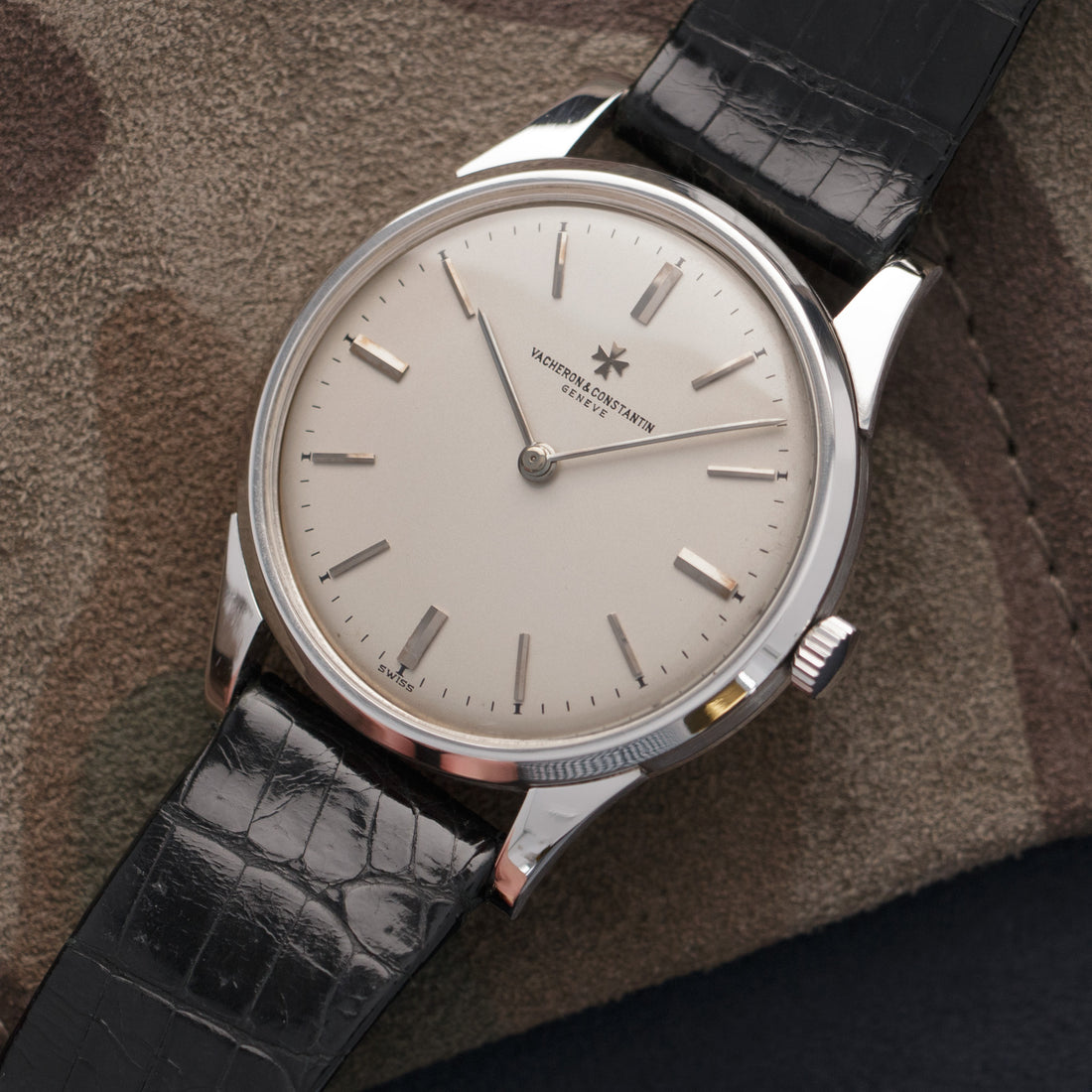 Vacheron Constantin Platinum Oversized Strap Watch