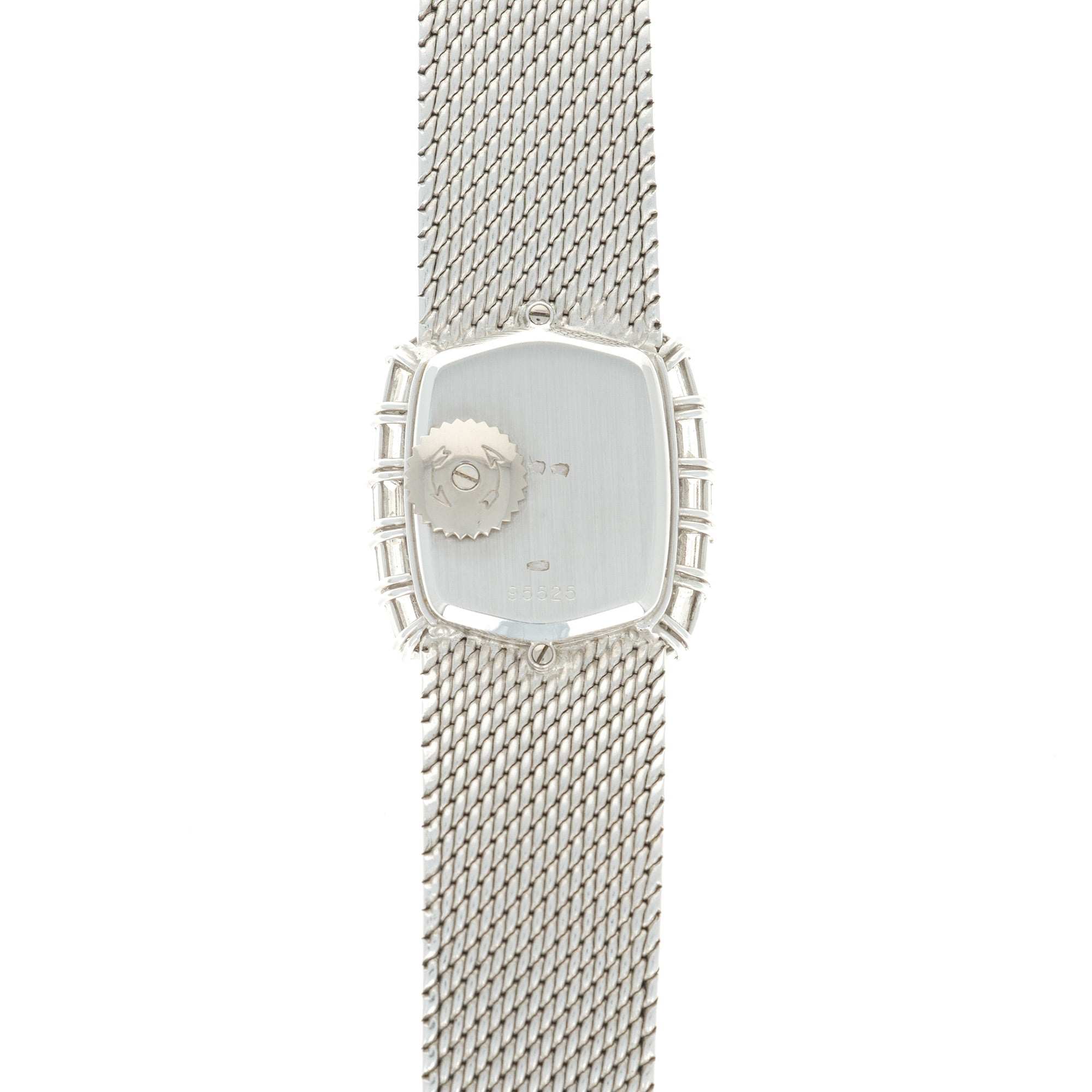 Audemars Piguet - Audemars Piguet White Gold Baguette Diamond Opal Watch - The Keystone Watches