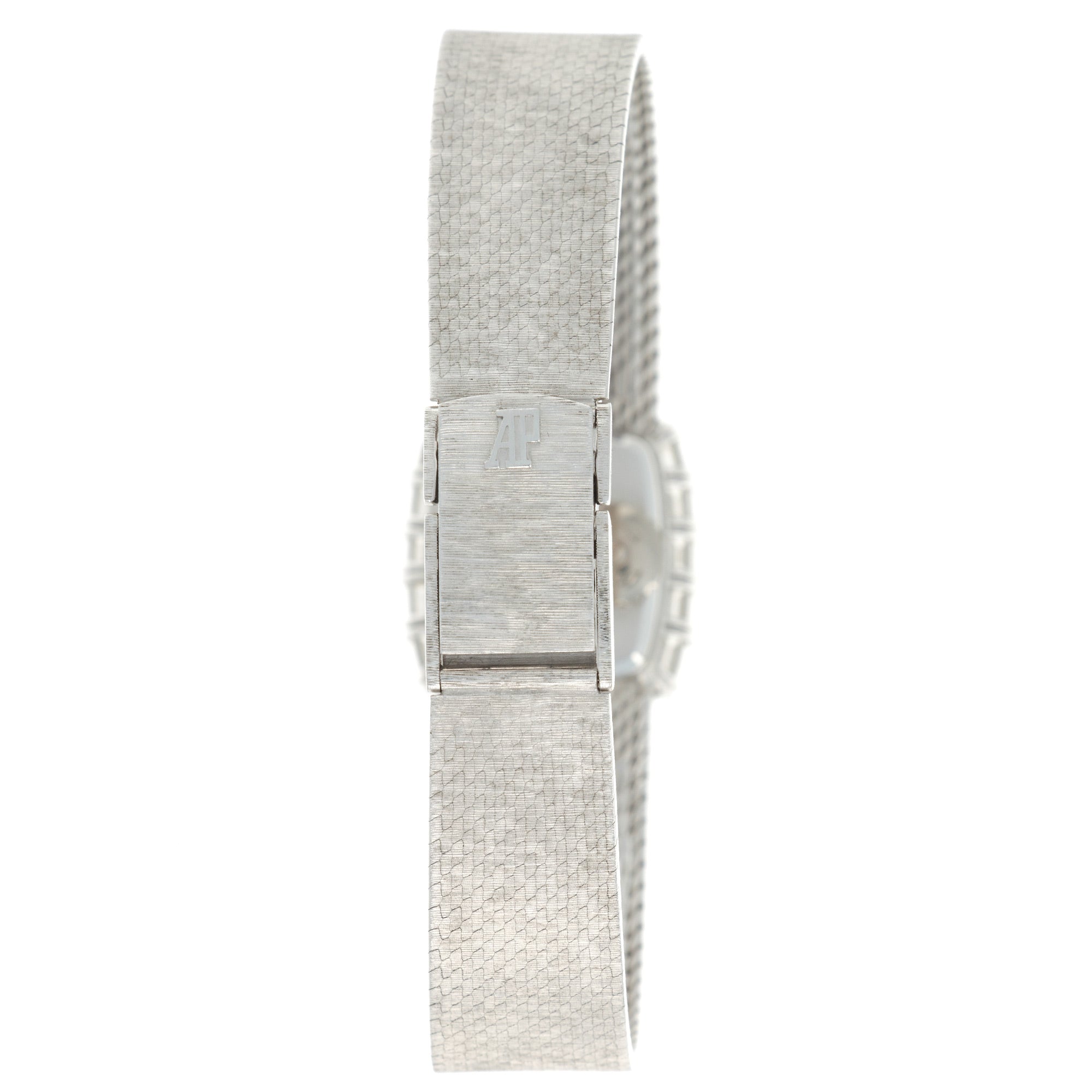 Audemars Piguet - Audemars Piguet White Gold Baguette Diamond Opal Watch - The Keystone Watches