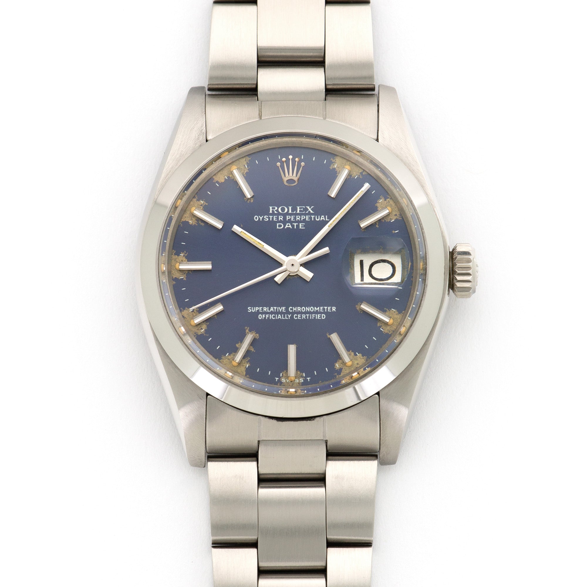 Rolex - Rolex Steel Date Watch Ref. 1500, with Original Caseback Sticker - The Keystone Watches