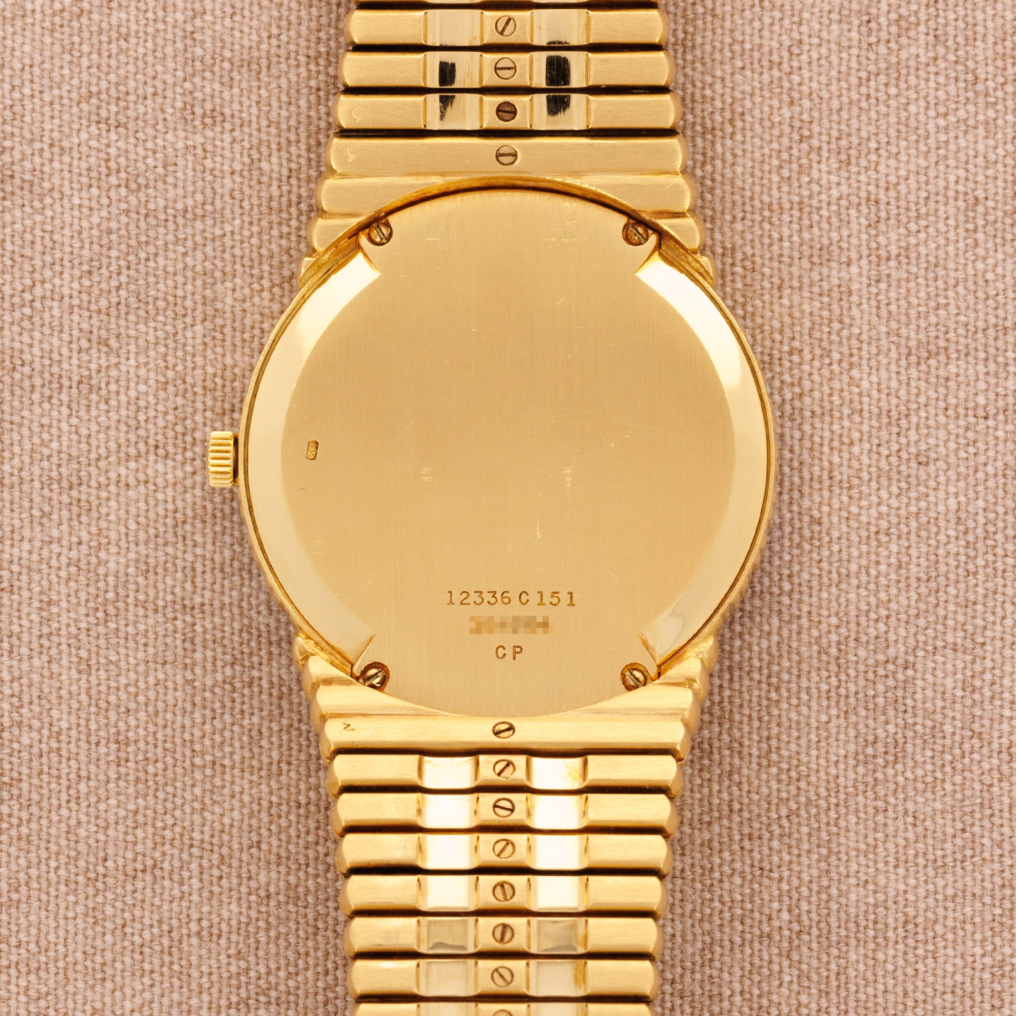 Piaget - Piaget Yellow Gold Emperador Diamond Watch Ref. 12336 - The Keystone Watches