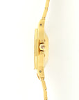 Cartier - Cartier Yellow Gold Santos Diamond & Stone Dial Watch - The Keystone Watches