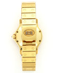 Cartier - Cartier Yellow Gold Santos Diamond & Stone Dial Watch - The Keystone Watches