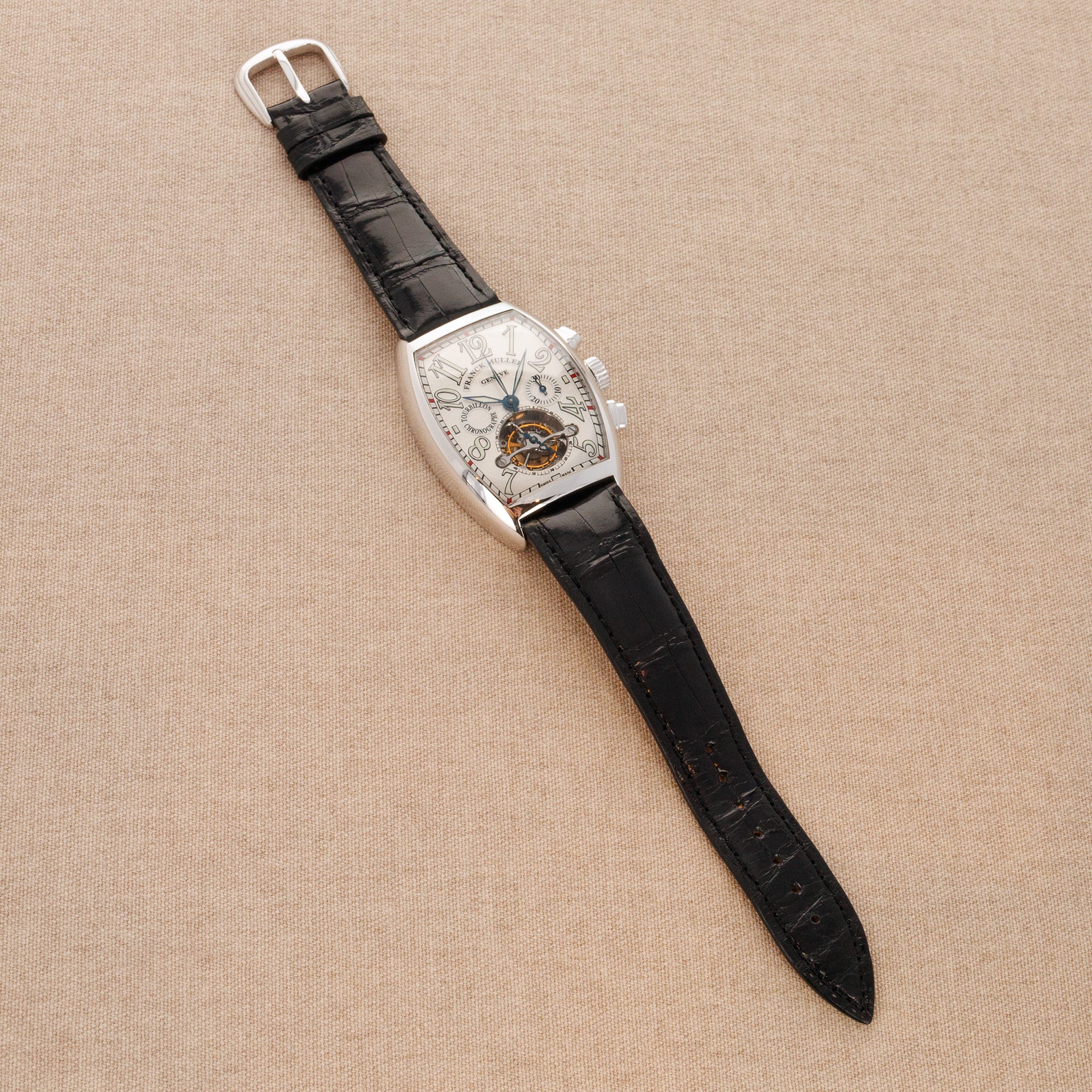 Franck Muller - Franck Muller Platinum Chronograph Tourbillon Ref. 7850CCT - The Keystone Watches
