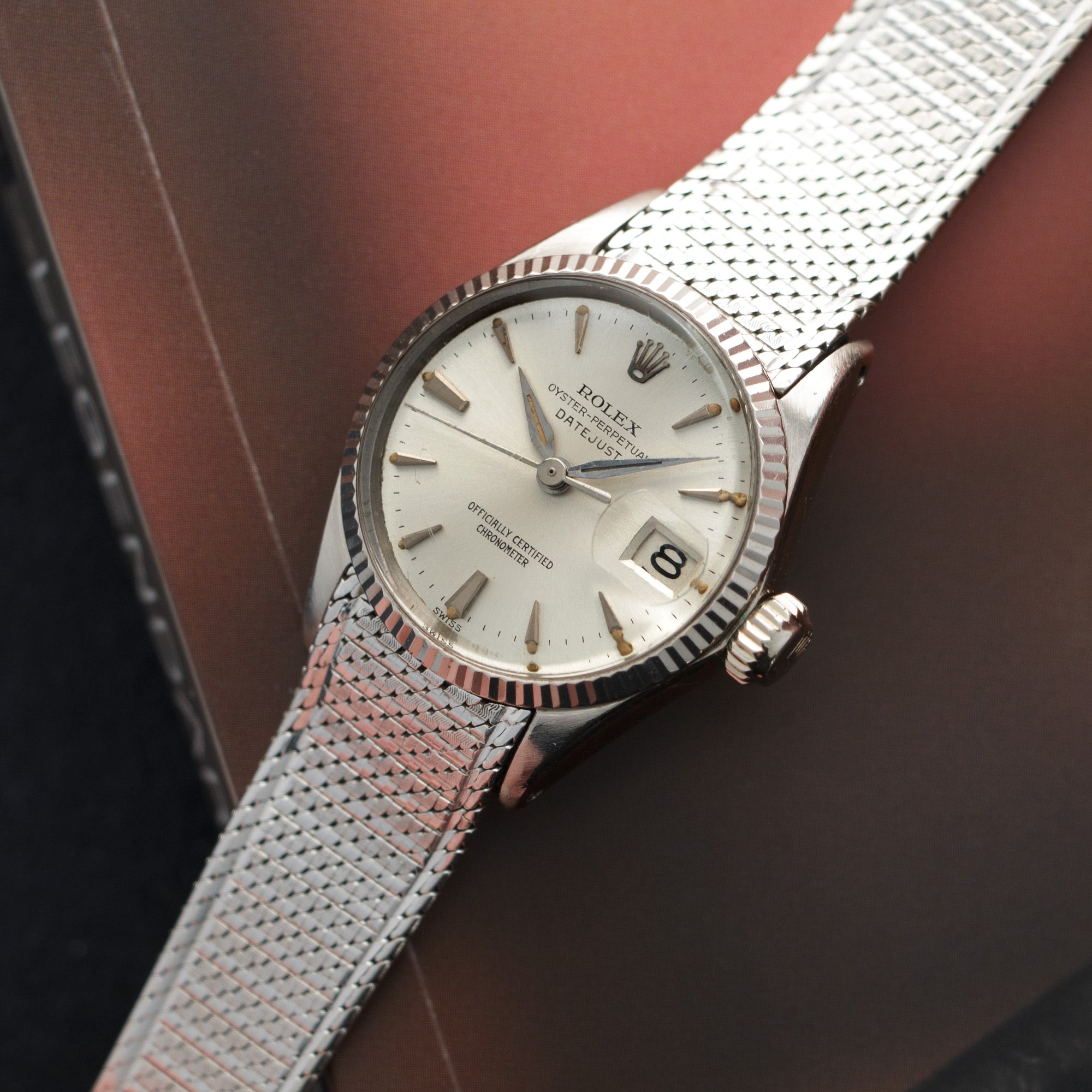 Rolex - Rolex White Gold Datejust Watch Ref. 651 from 1962 - The Keystone Watches