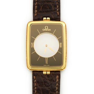 Omega Yellow Gold La Magique Ultra-Thin Strap Watch