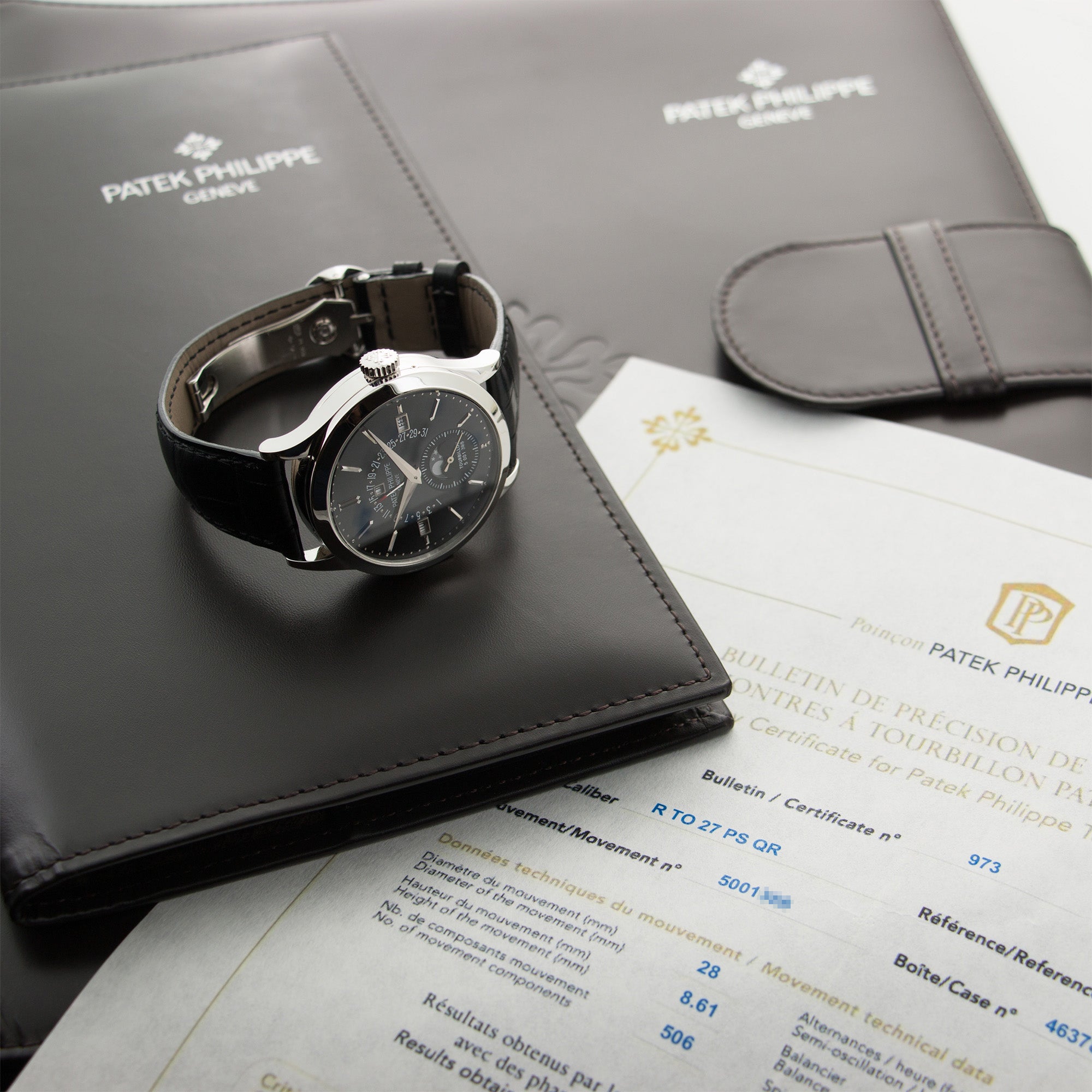 Patek Philippe - Patek Philippe Platinum Minute Repeater Perpetual Calendar Watch Ref. 5216 - The Keystone Watches